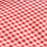 Catherine Lansfield Bamford Gingham Check 30cm Deep Fitted Sheet - Bamford Gingham Red Fitted Sheet
