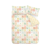 Catherine Lansfield Daisy Patchwork Duvet Cover Set - Daisy Patchwork Duvet Set