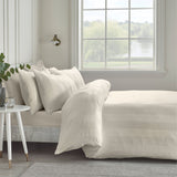 Catherine Lansfield So Soft Satin Stripe Duvet Cover Set
