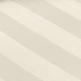 Catherine Lansfield So Soft Satin Stripe Black Fitted Sheet - Cream image 2