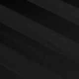 Catherine Lansfield So Soft Satin Stripe Black Fitted Sheet 20