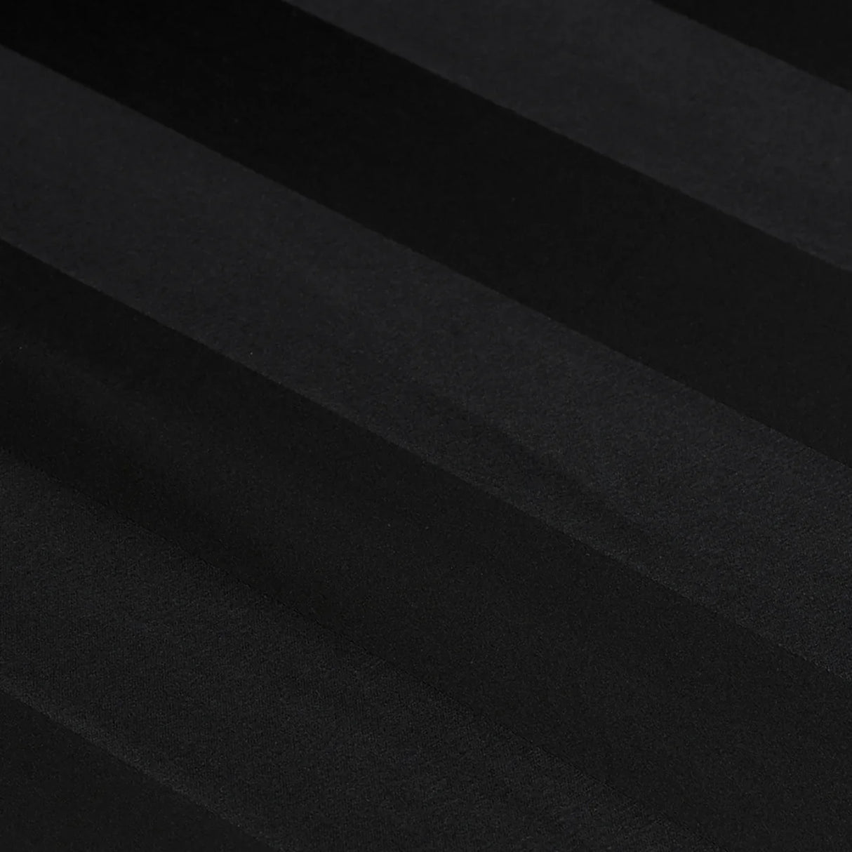 Catherine Lansfield So Soft Satin Stripe Black Fitted Sheet - Black image 20