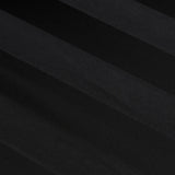 Catherine Lansfield So Soft Satin Stripe Black Fitted Sheet - White image 20