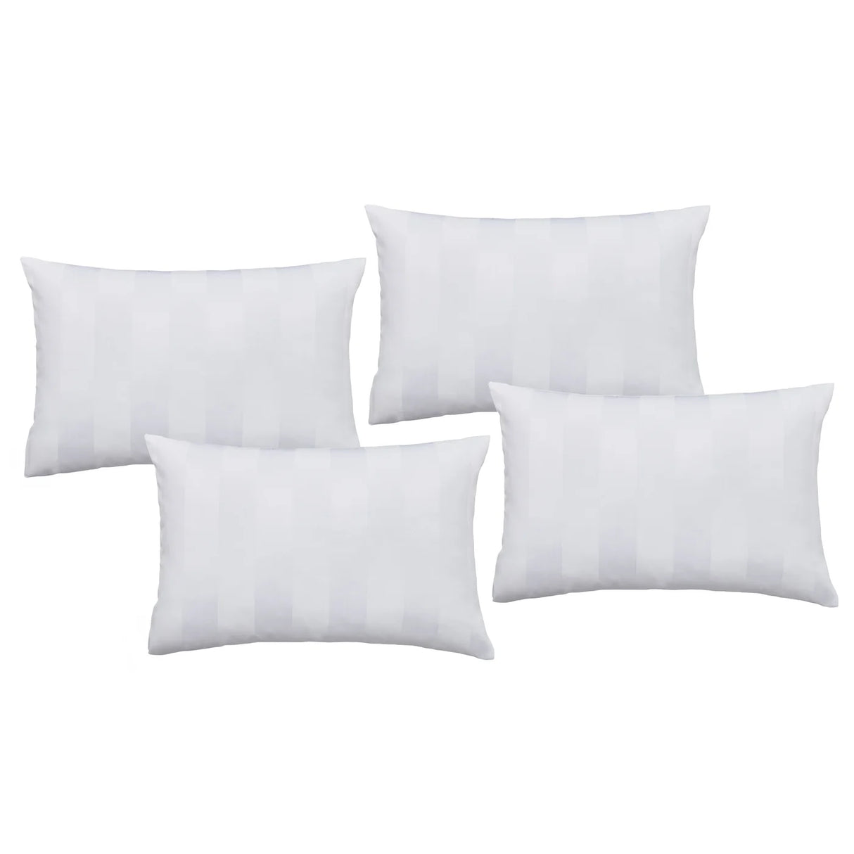 Catherine Lansfield So Soft Satin Stripe Standard Pillowcase Pair Black 4