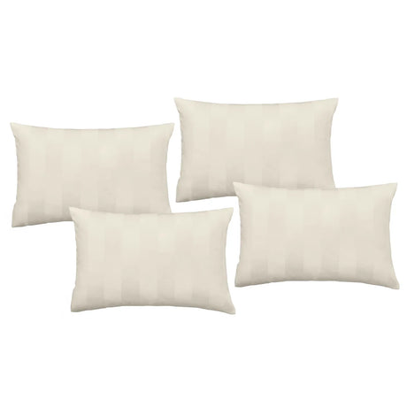 Catherine Lansfield So Soft Satin Stripe Standard Pillowcase Pair Black 5