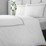 Catherine Lansfield So Soft Mono Satin Stitch Duvet Cover Set 4