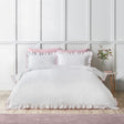 Catherine Lansfield So Soft Mono Frill Duvet Cover Set