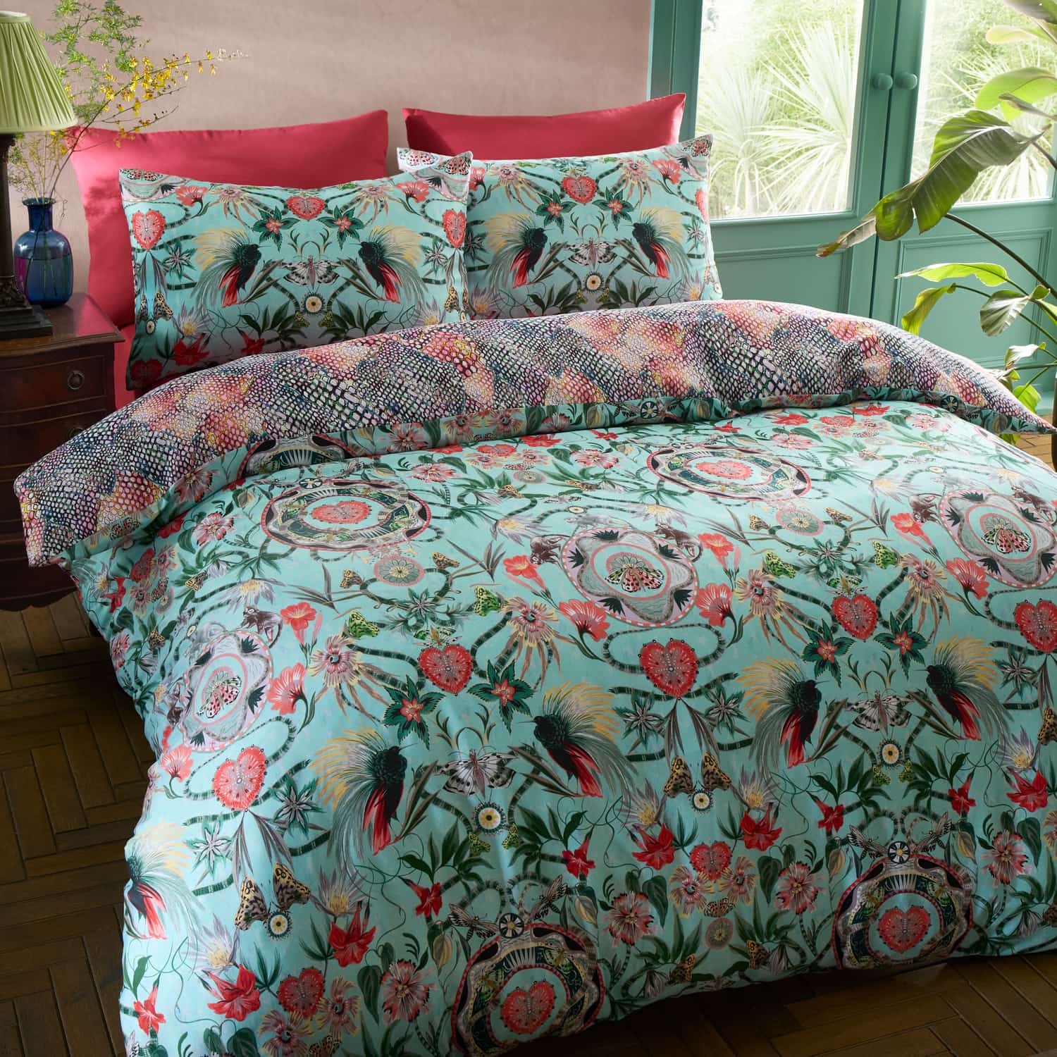 Matthew Williamson Mother Amazon Duvet Cover Set - Mother Amazon Duvet Set (Alt Shot)