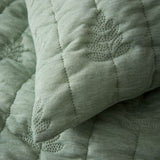 Pineapple Elephant Tamba Leaf Duvet Cover Set - Tamba Leaf Green Duvet Set