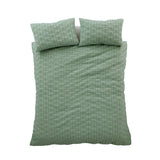 Pineapple Elephant Tamba Leaf Duvet Cover Set - Tamba Leaf Green Duvet Set