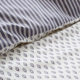 Bianca Amelie 200 Thread Count Cotton Reversible Duvet Cover Set 6