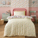 Belle & Boo Garden Friends Reversible Cotton Duvet Cover Set with Pillowcase