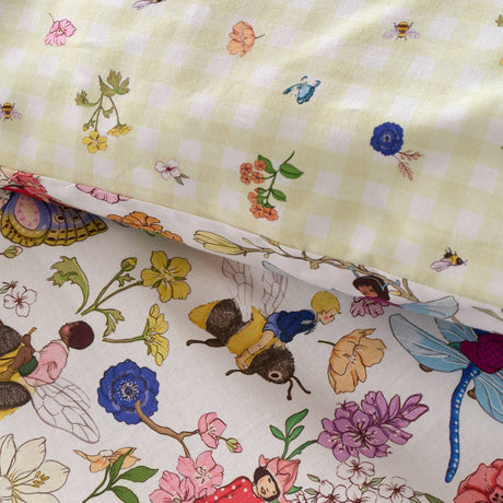 Belle & Boo Garden Friends Duvet Cover Set - Garden Friends Duvet Set