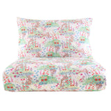 Belle & Boo Meadow Bunnies Reversible Cotton Duvet Cover Set with Pillowcase