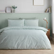 Catherine Lansfield Epping Textured Stripe Duvet Cover Set
