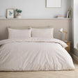 Catherine Lansfield Epping Textured Stripe Duvet Cover Set
