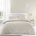 Seersucker Gingham Check Duvet Cover Set by Catherine Lansfield