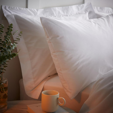 Temperature Controlling TENCEL™ White Duvet Cover Set
