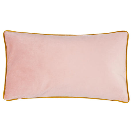 Floral Illustrated Velvet Cushion Cover 12" x 20" by Kate Merritt