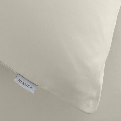 200 Thread Count Cotton Percale Oxford and Housewife Pillowcases by Bianca