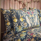 Songbird Traditional Floral Piped Pillowcase Pair by EW by Edinburgh Weavers