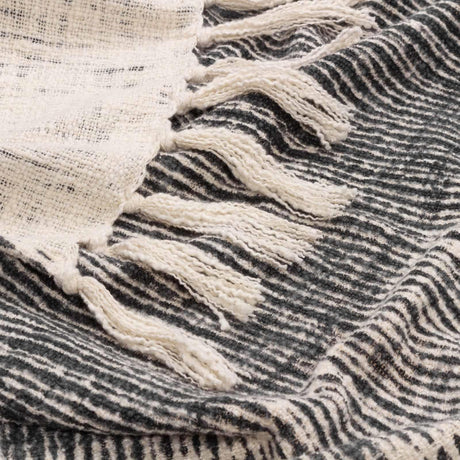 Sono Ink Throw Blanket 130cm x 180cm by Yard