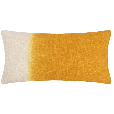 Mizu Rectangular Dip Dye Filled Cushion 30cm x 65cm by furn.