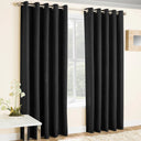 Vogue Thermal Eyelet Dimout Curtains by Enhanced Living