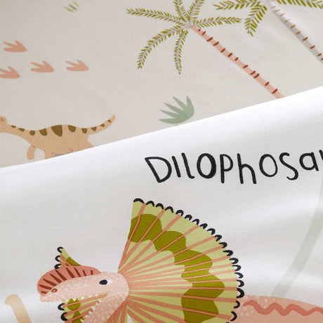 Sleepy Dino Fitted Sheet by Catherine Lansfield