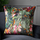 Mogori Wild Medinilla Cushion Cover 20" x 20" by Wylder