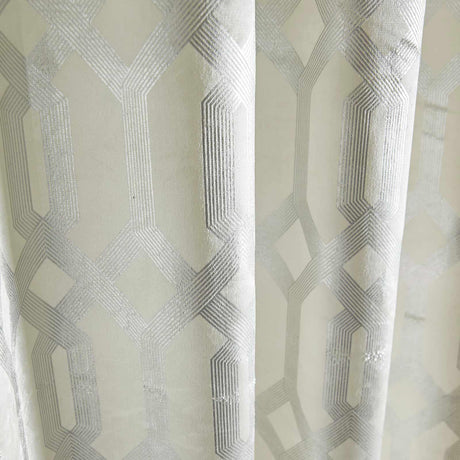 Darla Velvet Eyelet Curtains by Curtina