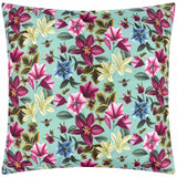 Midnight Garden Bird Outdoor Cushion Cover 17" x 17" (43cm x 43cm) by Wylder