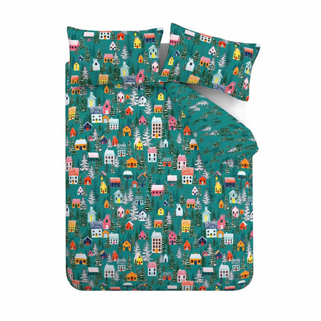 Catherine Lansfield Festive Forest Christmas Duvet Cover Set 5