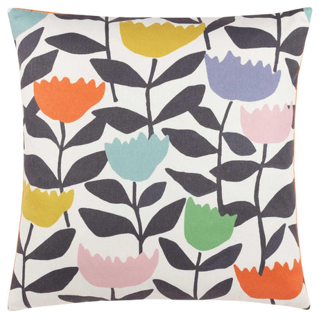 Tulipa Floral Cushion Cover 20" x 20" (50cm x 50cm) by furn.