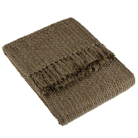Morni Woven Fringed Throw by furn.
