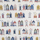 Beach Hut Antique Made To Measure Roman Blind by Style Furnishings