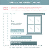 Sorrel Leaf Eyelet Curtains by Catherine Lansfield