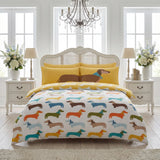 Sausage Dog Duvet Cover Set 1