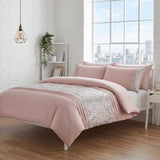 Charleston Glitter Duvet Cover Set - Blush Pink