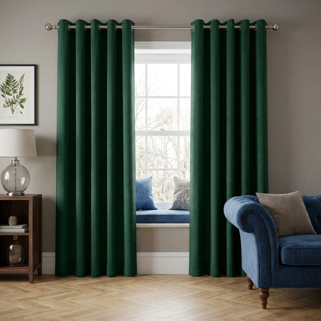 Vogue Thermal Eyelet Dimout Curtains 10