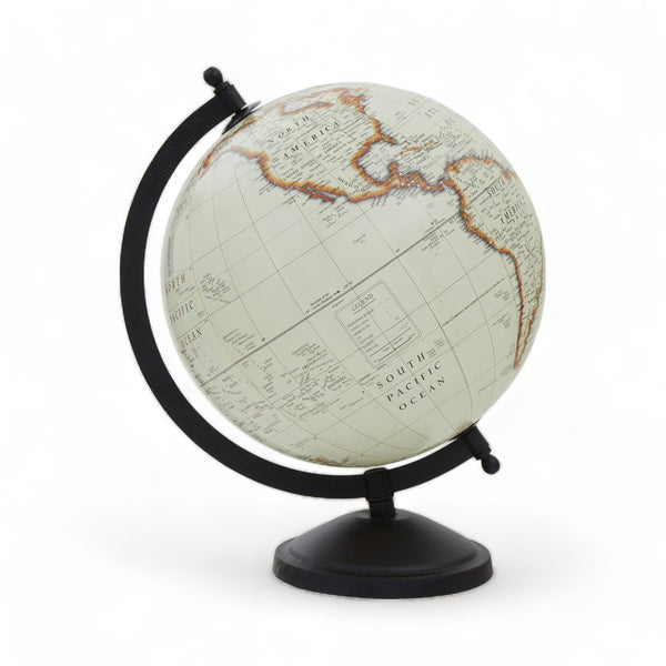 Montgomery Traditional Globe in Off-White Finish