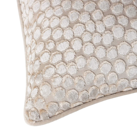 Lanzo Cut Velvet Cushion Cover 18" x 18" (45cm x 45cm) by Wylder Nature 4