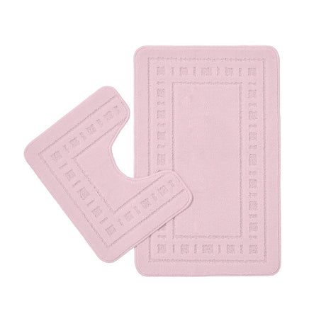 Armoni Bath Mat & Pedestal Bathroom Set by Catherine Lansfield