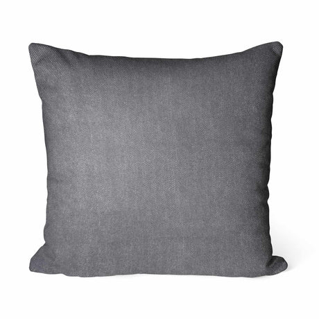 Large Grey Outdoor Cushion Cover 22" x 22" (55cm x 55cm) by Alan Symonds