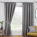 Eclipse Blackout Tape Top Pencil Pleat Curtains by Sundour