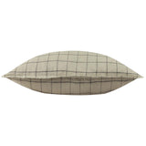 Linen Grid Check Cushion Cover 20" x 20" (50cm x 50cm) by Yard