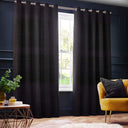 Galaxy Room Darkening Eyelet Curtains by Paoletti