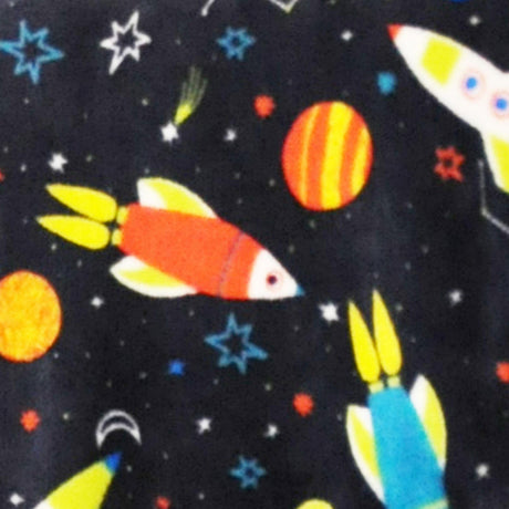 Supersonic Fleece Throw Blue by Bedlam