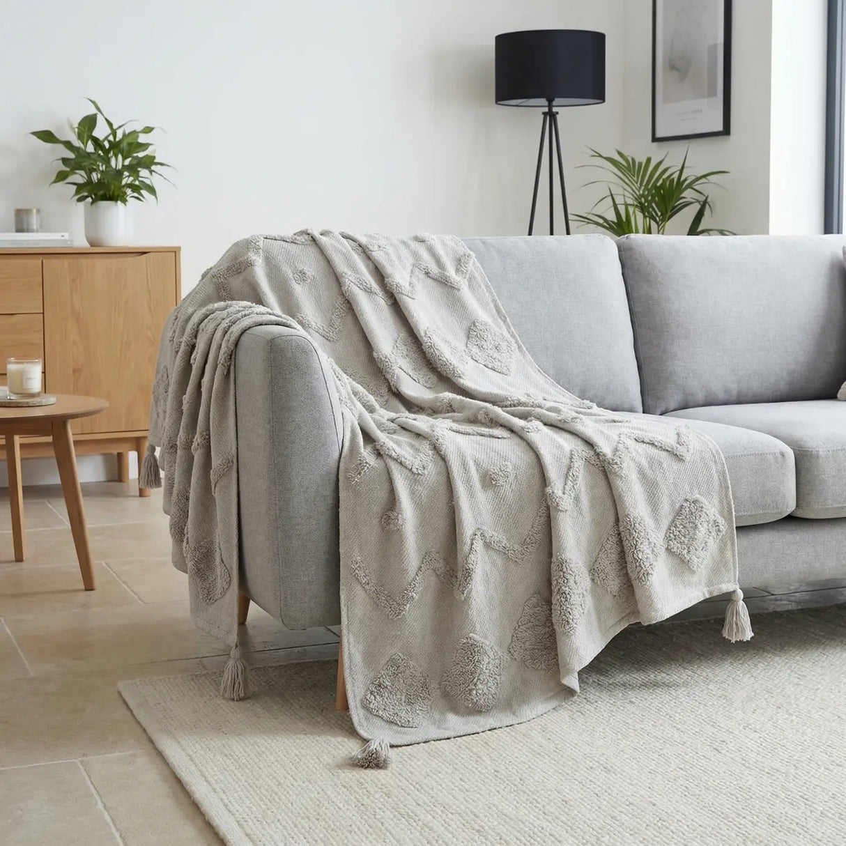 Juniper Tufted Throw Blanket 7