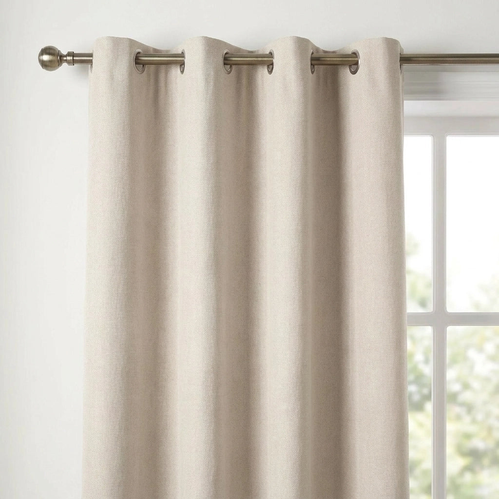 Velvet Chenille Eyelet Curtains 6